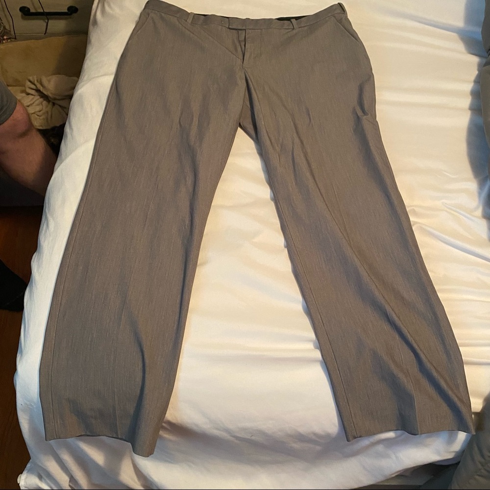 Grey Van Heusen Flex Dress Pants 38 x 30